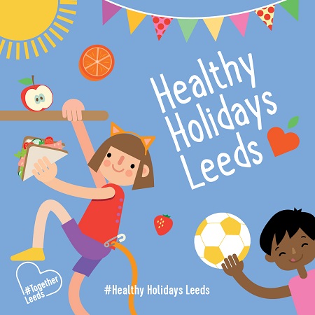 Healthy holidays Leeds, Easter & Summer Logo